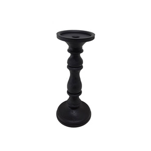 Portavelas de Metal de diseño moderno, acabado dorado para el hogar, boda, Navidad, iluminación de mesa, decoración hecha a mano a granel - Product Image 1