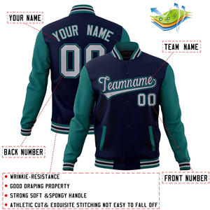 Chaqueta de Béisbol de Lana para Hombre, Nueva Colección al por Mayor, Personalizada, Estilo Varsity, con Estampado y Bordado Personalizados, Transpirable y Ecológica - Product Image 4