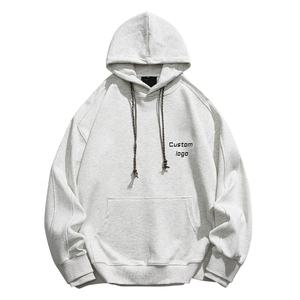 100% algodón diseño de lujo sudaderas con capucha térmicas para hombres sudaderas hechas a medida de gran tamaño para el invierno completo OEM personalización Digital - Product Image 3