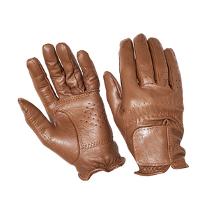 Meilleure qualité hommes et femmes en cuir adultes en gros cheval équestre Polo vélo équitation gants de couleur unie - Product Image 1