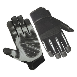 Guantes de mecánico de alta resistencia unisex Guantes de trabajo duro transpirables antiimpacto personalizados con función antivibración - Product Image 2