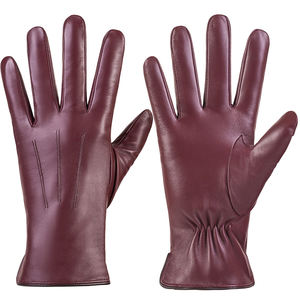 Meilleurs gants de mode en cuir de qualité supérieure Produit respirant Gants de mode en cuir ultra doux au toucher pour femmes - Product Image 6