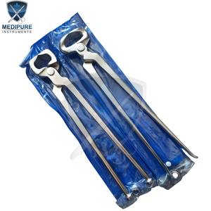 Pince à sabots professionnelle en acier inoxydable, outil vétérinaire pour le taillage des parois des sabots de cheval, coupe-sabots - Product Image 3