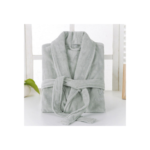 เสื้อคลุมอาบน้ำผ้าฝ้ายสำหรับโรงแรมชุดคลุมอาบน้ำวาฟเฟิลแขนยาวสีขาวออกแบบได้ตามต้องการ - Product Image 5