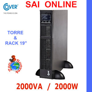 เครื่องสำรองไฟฟ้าแบบออนไลน์เฟสเดียว SAI 2KVA 2000W TR UPS - Product Image 1