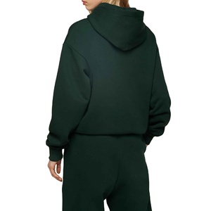 High Quality Polyester/Cotton Winter Women's Tracksuit Custom Printed Logo <b>Plus</b> <b>Size</b> Heavyweight Boxy Fit Solid Color at Nurak - Product Image 2