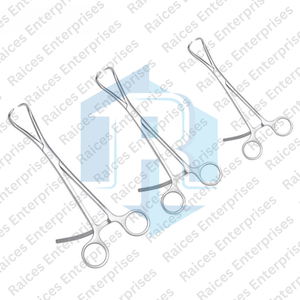 Pince à réduction osseuse Instruments chirurgicaux incurvés orthopédiques avec cliquet long et mâchoire pointue Instruments de qualité A + - Product Image 4