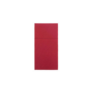 Serviettes de table Kanguro Point-to-Point bordeaux 48x48cm, 360 pièces, B2B - Product Image 1