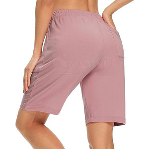 Short de planche élégant de haute qualité pour femmes respirant taille élastique couleur unie en gros nouveau Design - Product Image 5