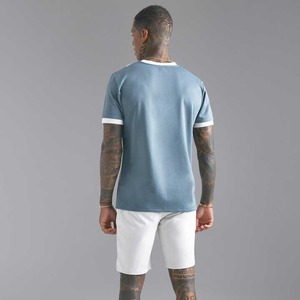 Conjunto de Camiseta y Pantalones Cortos Personalizados de Verano para Hombre, Fabricante, Logotipo Personalizado, Impresión por Serigrafía - Product Image 2