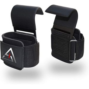 ตะขอยกสายรัดข้อมือพร้อมบรรจุภัณฑ์สีและโลโก้ตามสั่งสำหรับการป้องกันด้านกีฬา - Product Image 4