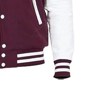 Veste à col montant sur mesure de haute qualité pour homme Style Letterman à séchage rapide pour l'automne et l'hiver - Product Image 4