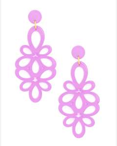 Pendientes de aro de calidad premium Etsy gran oferta productos más vendidos 2024 regalo hecho a mano pendientes de resina pendientes de laca - Product Image 4