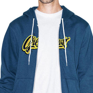 Sudadera con capucha con estampado DTG y cremallera de moda superior a la venta, fabricación profesional, sudadera ligera con capucha DTG y cremallera para hombre - Product Image 5