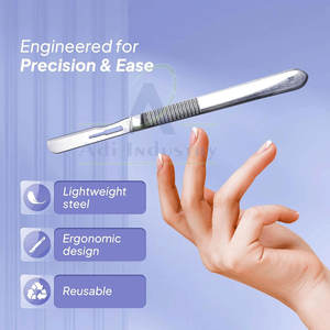 Couteaux de scalpel Offre Spéciale fabriqués au Pakistan Couteaux de scalpel de couleur personnalisée Couteaux de scalpel professionnels - Product Image 4