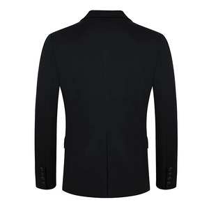 Veste de costume décontractée à coupe ajustée avec logo personnalisé, style unisexe, blazers pour hommes, manteau en tissu imprimé, longueur standard, blazer pour hommes - Product Image 2