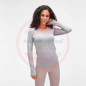 T-shirts personnalisés en coton à manches longues et col rond pour les infirmières et les médecins à usage quotidien à l'hôpital - Product Image 5