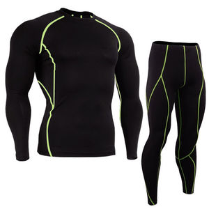Traje de Compresión Personalizado para Entusiastas del Gimnasio, Traje de Compresión para Entrenamiento de Levantamiento de Pesas - Product Image 1