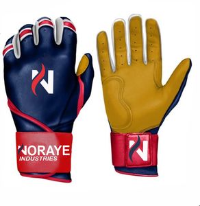 Gants de Frappeur de Baseball Vente en Gros Gants de Frappeur Gants de Frappeur en Cuir à Manchette Longue - Product Image 5