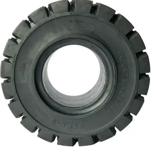 Sucesso empilhadeira pneu sólido 21X8-9 Linde empilhadeira pneus de borracha sólida Made By Korean Technology vietnam pneus fabricantes