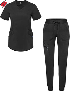 ชุดยูนิฟอร์มทางการแพทย์สำหรับผู้หญิงชุดพยาบาลชุดยูนิฟอร์มชุดยูนิฟอร์มชุดสครับสำหรับผู้หญิง - Product Image 2