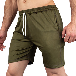 Ultimate Mobility 100% Polyester Short d'entraînement solide Tissu extensible à séchage rapide Poches sécurisées Décontracté pour le yoga Haltérophilie - Product Image 2