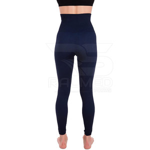 En stock Leggings pour femmes de haute qualité en tricot à taille mi-haute avec options personnalisables et tissu respirant - Product Image 2