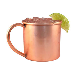 Tazas de cobre puro personalizadas Moscow Mule 100% Moscow Mule, taza para beber de cobre y Metal, taza de café de doble pared, vasos aislados - Product Image 3
