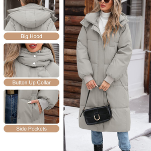 2025 meilleur prix femmes Parkas doudoune vêtements de rue femmes élégantes Parkas doudoune à vendre respirant - Product Image 2
