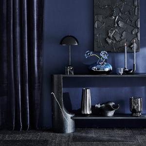 Cuenco decorativo negro, bandeja de exhibición multiusos, plato central elegante, acento para la mesa del hogar, aperitivos de frutas, llaves, decoración de popurrí - Product Image 2