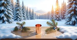 แก้วค็อกเทลโลหะผสมโมจิโต้ผสมเครื่องดื่มไวน์ทองแดงดีไซน์เนอร์ - Product Image 4