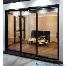 Puertas correderas de aleación de aluminio de alta calidad con aislamiento térmico, vidrio templado y malla de acero inoxidable a prueba de insectos - Product Image 3