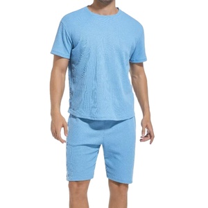 Nouveau design – Survêtement d'été décontracté et confortable à manches courtes 100 % coton pour homme – Collection 2026 - Product Image 1