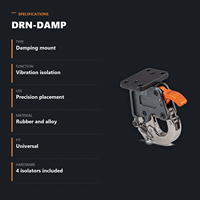 Amortisseur de suspension CROWNPOWER pour charge utile de drone, anti-oscillation et anti-choc
