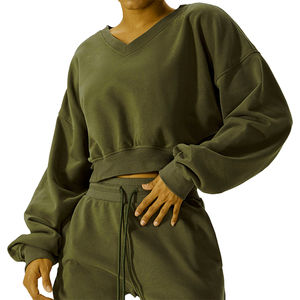 Ensemble deux pièces d'hiver pour femmes, vêtements, logo personnalisé, tenues, shorts, sweat-shirt, ensemble deux pièces pour femmes, ensembles décontractés pour femmes - Product Image 6