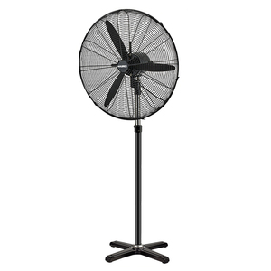 Pedestal Fan O/ 65 x 200 cm. Black Color 190 W. - Product Image 1