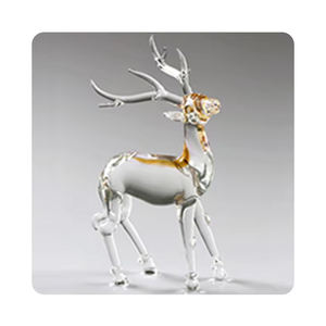 Figurines et art décoratifs en verre de cheval de guerrier de qualité naturelle les plus vendus à bon prix - Product Image 5