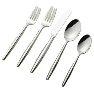 Ensemble de couverts or en aluminium faits à la main couverts pour salade cuillère à thé et ustensiles de cuisine vaisselle élégante à manger usage quotidien - Product Image 6