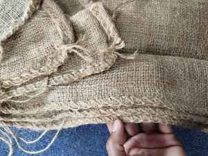 ถุงทรายผ้าปอกระเจาสิ่งทอประสิทธิภาพสูงออกแบบโลโก้ได้ตามต้องการสำหรับการเกษตรการป้องกันรากสินค้าบรรจุภัณฑ์ของขวัญช้อปปิ้งจากบังคลาเทศ - Product Image 6