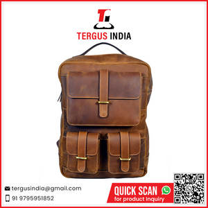 Vente en gros de sacs à dos de voyage de luxe en cuir véritable de haute qualité au prix du marché - Product Image 2