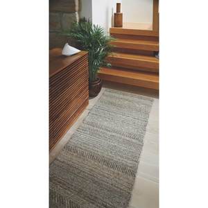 Chunky Handmade Wool Knitted <b>Rug</b> for Living Room <b>Boho</b> Modern Natural Grey Hallway Carpet - Product Image 5