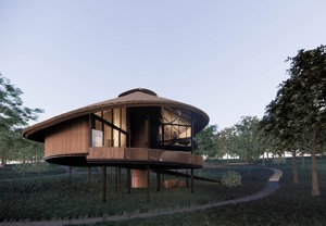 บังกะโล LCB03 40HC สำเร็จรูปใหม่ขนาด104ตร. ม. โรงเรือนอุตสาหกรรมจากเวียดนาม - Product Image 4