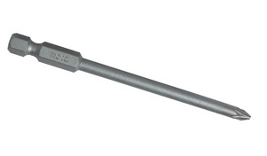 Confezione da 5 punte per cacciavite in acciaio Pozidriv PZ2 90mm 1/4" (Mota BPZ290) - Product Image 2