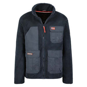Veste en polaire zippée élégante, nouvelle, respirante, épaisse et essentielle pour homme, spéciale hiver, confortable, chaude, en tissu doux - Product Image 1
