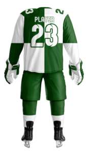 Conjunto de uniforme de hockey sobre hielo personalizado para equipo de hombres jóvenes sublimado transpirable de secado rápido ropa deportiva de entrenamiento - Product Image 3