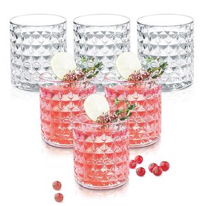 Verre à boire transparent 255 ml, lot de 6, boissons chaudes et froides, jus, cocktail, milkshake, smoothie, idéal pour la maison, les fêtes, les restaurants, les cadeaux - Product Image 4