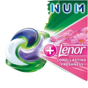 Cápsulas de detergente líquido Ariel Platinum + Lenor All-in-1 PODS, 44 lavados - Product Image 1