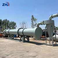 Sécheur industriel à tambour rotatif pour production continue et exigences de capacité personnalisées