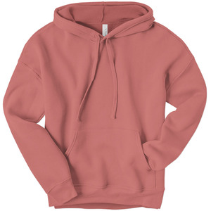 Bella Canvas Sudadera con capucha de gran tamaño Solid Dark Tan Sudadera con capucha para impresión digital de invierno - Product Image 3