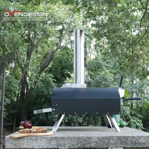 <span class=keywords><strong>Horno</strong></span> <span class=keywords><strong>de</strong></span> Pizza Ovendesign <span class=keywords><strong>de</strong></span> 13 Pulgadas, Portátil, para Exteriores, Mini Parrilla <span class=keywords><strong>de</strong></span> <span class=keywords><strong>Leña</strong></span>/Carbón Vegetal, con <span class=keywords><strong>Puerta</strong></span> Abatible, para Uso Doméstico en Exteriores - Product Image 3